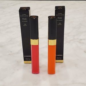 NIB! CHANEL Brillant Extreme Glossimer Summer Set